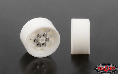 RC4WD | OEM Plastic 0.7" Beadlock Wheels - White (Z-W0338)