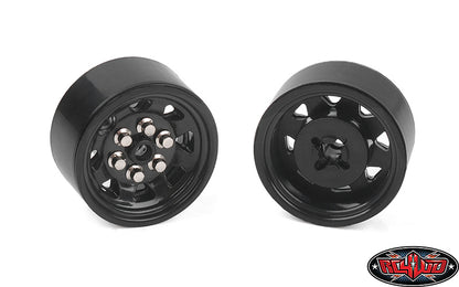 RC4WD | OEM Plastic 0.7" Beadlock Wheels - Black (Z-W0339)
