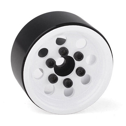 RC4WD | Stamped Steel 1.0" Pro8 Beadlock Wheels - White (Z-W0357)