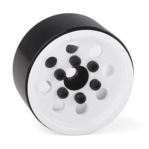 RC4WD | Stamped Steel 1.0" Pro8 Beadlock Wheels - White (Z-W0357)