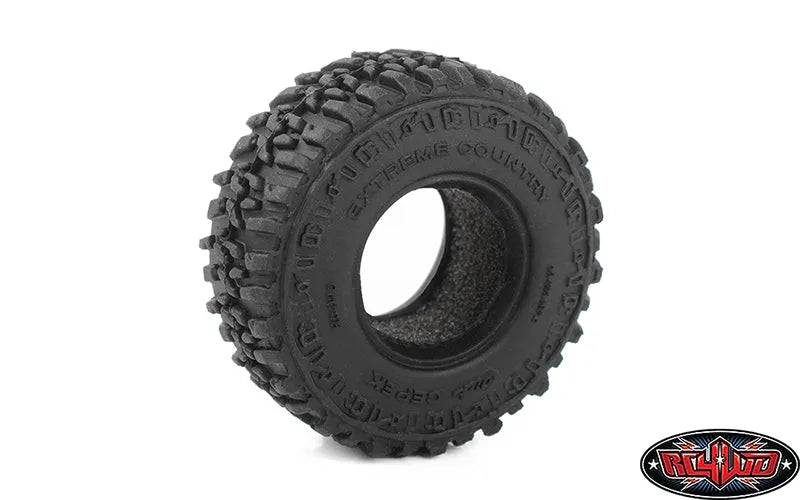 black rc crawler tire dick cepek extreme country .7 rc4wd for scx24 