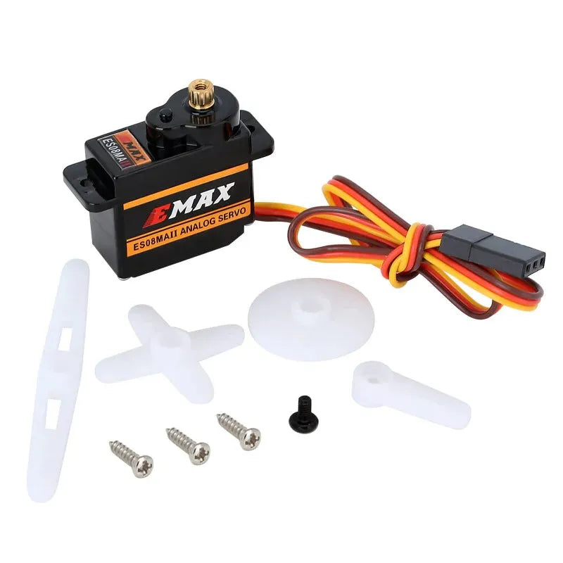 EMax ES08MA II 12g Analog Metal Gear Servo for Axial SCX24 AX24 - Mofo Rc