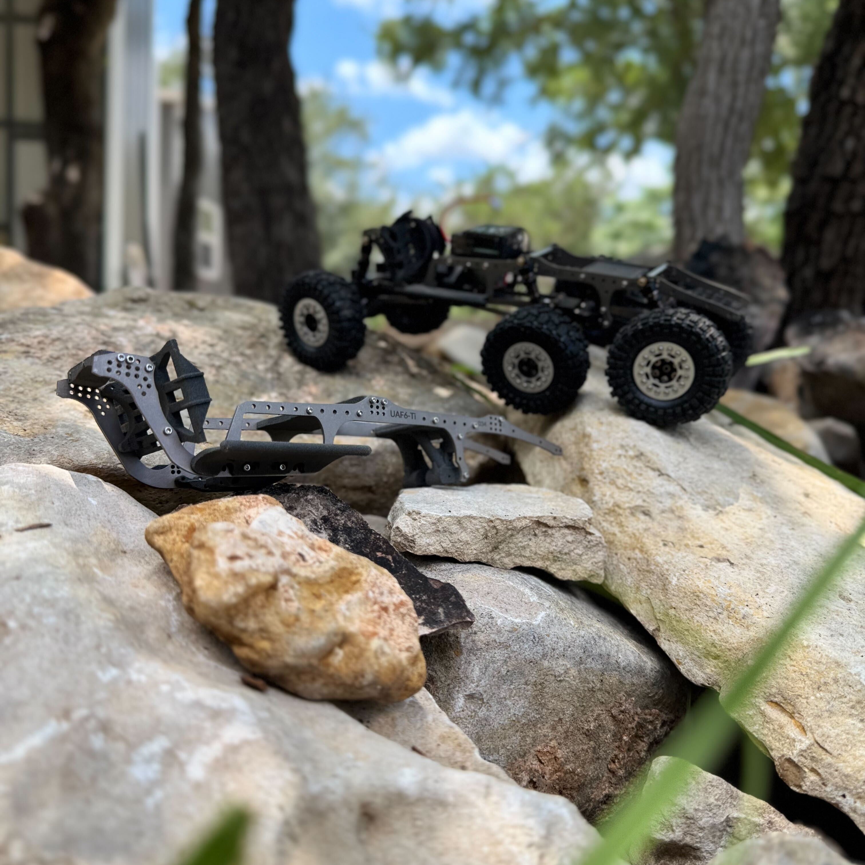 UAF6 6x6 Chassis Kit for Axial® SCX24™ | Mofo RC – Mofo Rc