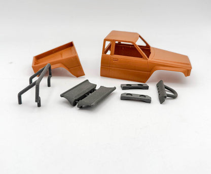 Mofo RC | Mofota Scale Body Kit w/ Truck Bed (Earth Tone Colors)