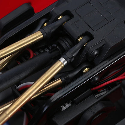 INJORA 80pcs M2.5 Flat Stainless Steel Spacers Washers Shims for TRX4M / scx24 custom mods