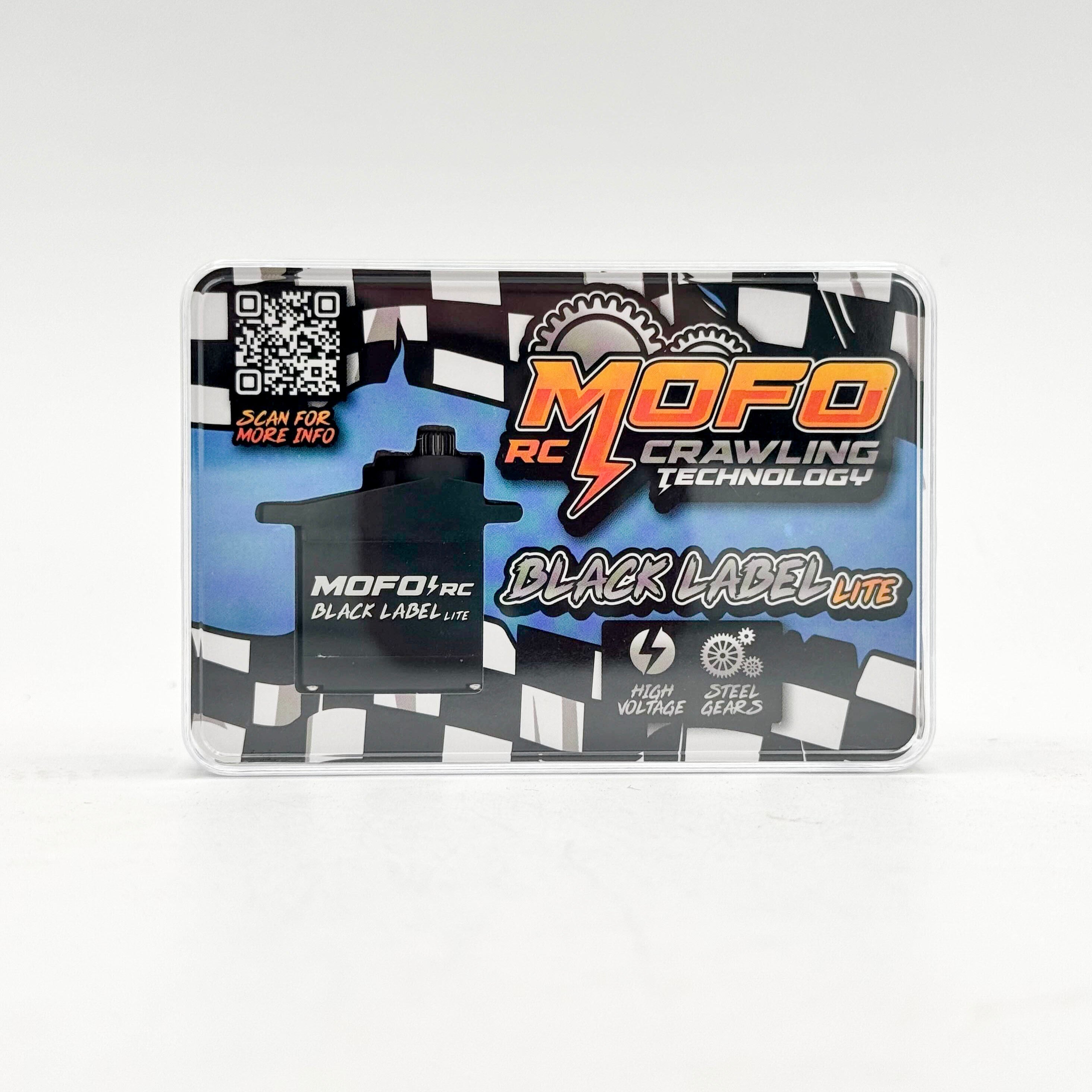 Mofu  Mofo RC | Black Label Lite Micro Servo - Aluminum – Mofo Rc