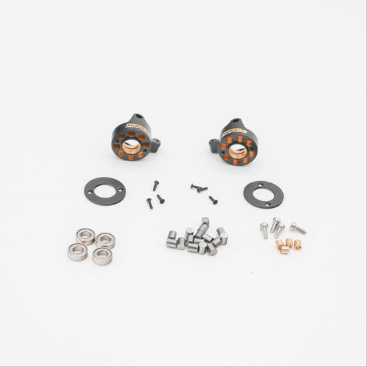 Mofo RC | Tungsten-Adjustable Weighted Brass Steering Knuckles for Axial® SCX30™