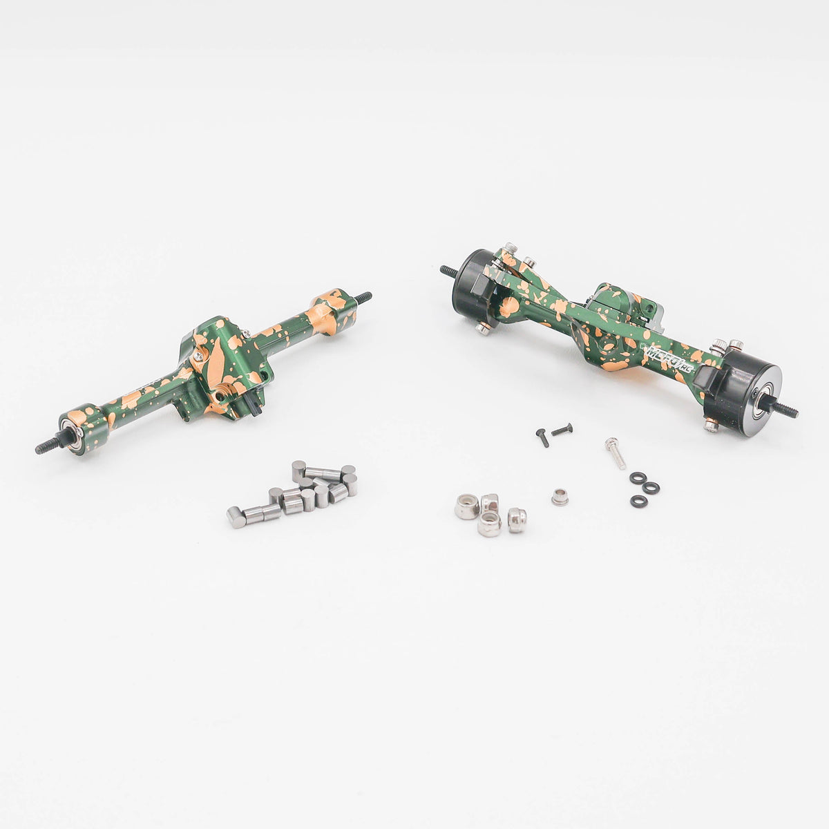 Mofo RC | X8 Aluminum +4mm Axles (For Axial® SCX30™) (Available 9/25)