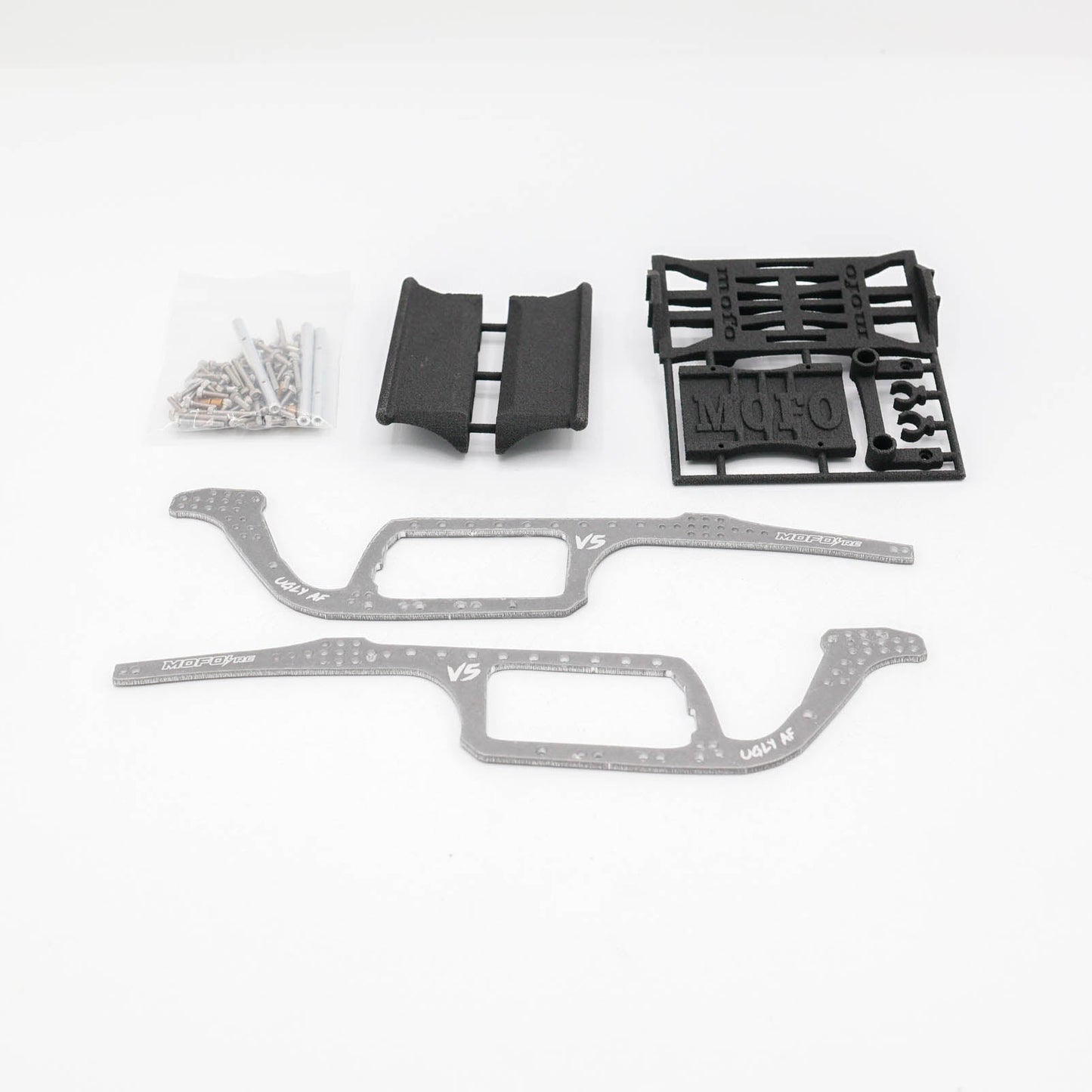 Ugly AF V5 Standard Chassis for Axial® SCX24™ — Galvanic Special Edition — Made in Texas
