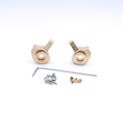 Mofo RC | Brass Steering Knuckles (For Axial® SCX24™/AX24™)