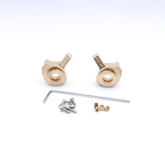 Brass Steering knuckles for the SCX24 / AX24