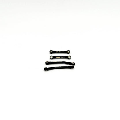 Mofo RC | Black Brass High Clearance Front or Rear Links (For Axial® SCX24™)