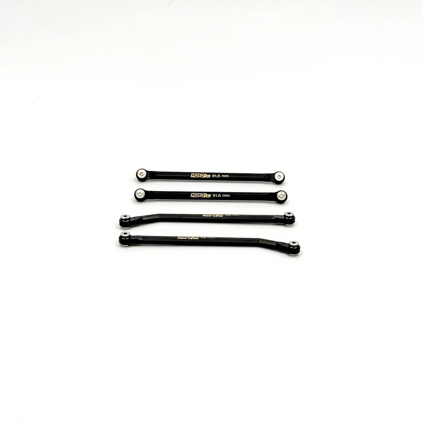 Mofo RC | Black Brass High Clearance Front or Rear Links (For Axial® SCX24™)