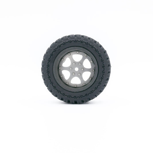 DJ Crawler | 1.33" Rainforest Mud Low Profile Tires (58mm x 23mm) Set of 4 (DJ-1126)