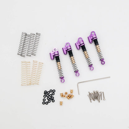 Mofo RC | Aluminum Telescoping Double Barrel Style Adjustable Friction Shocks