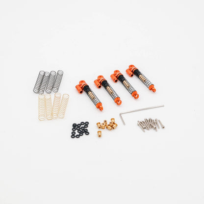 Mofo RC | Aluminum Telescoping Double Barrel Style Adjustable Friction Shocks