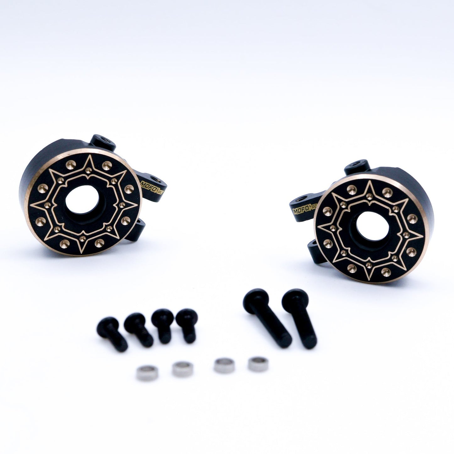 Mofo RC | Heavy Black Brass Knuckles for X15 Axles & Traxxas® TRX-4M™ - Upgrade Part
