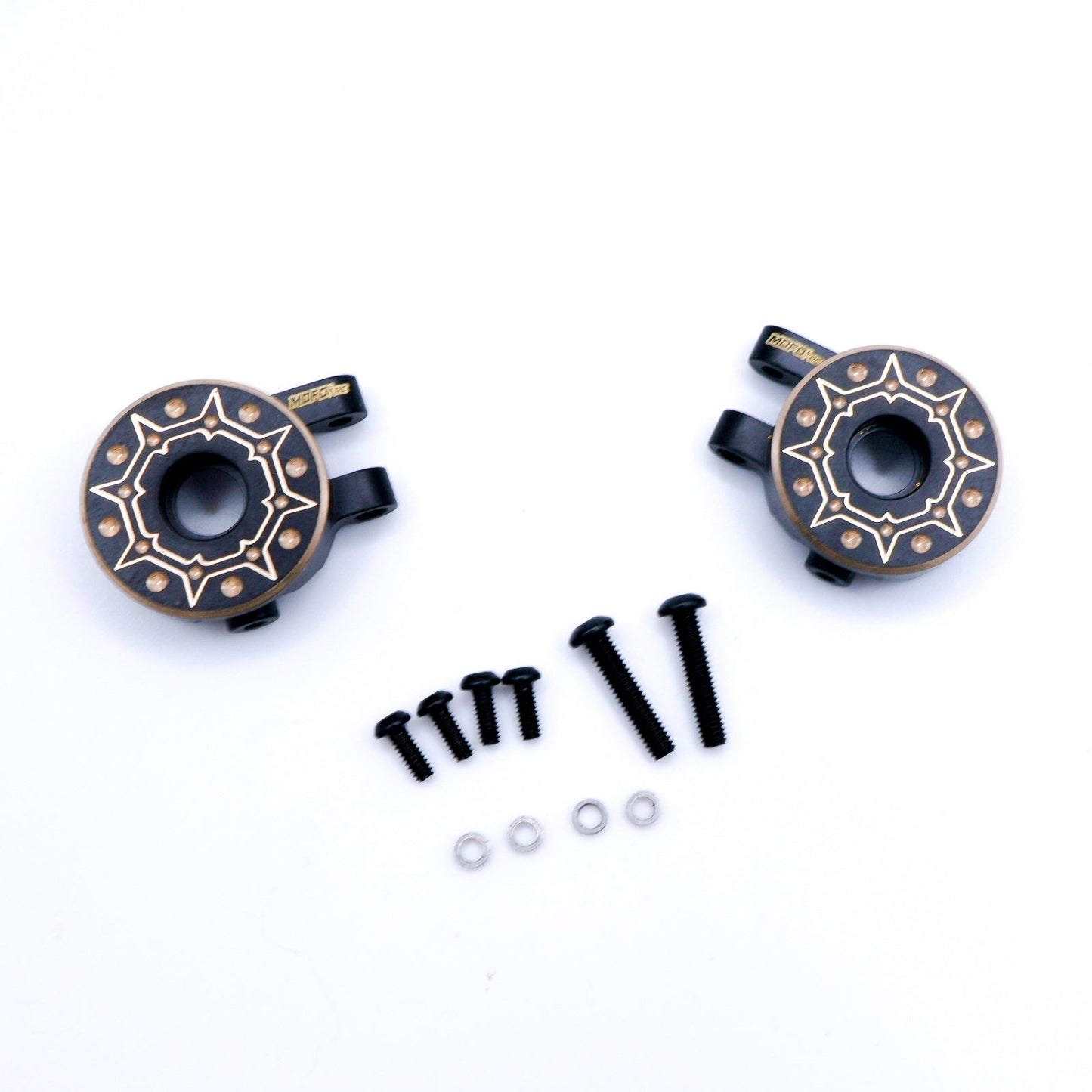Mofo RC | Heavy Black Brass Knuckles for X15 Axles & Traxxas® TRX-4M™ - Upgrade Part