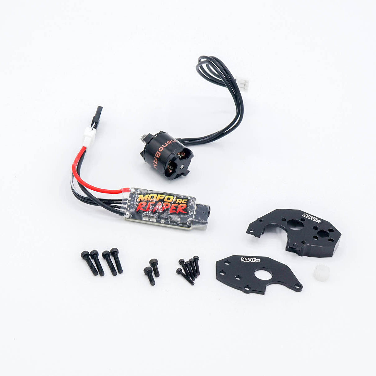 Mofo RC | NanoBAM 3500Kv Brushless Motor & Reaper ESC Combo w/ LCG Standard Mount (For Axial® SCX24™/AX24™)