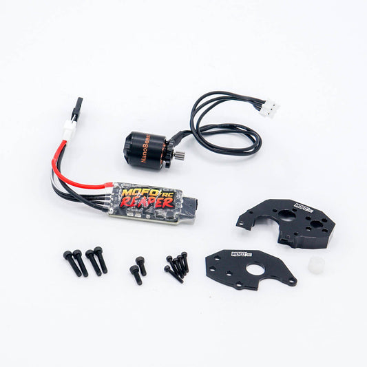 Mofo RC | NanoBeast 3200kv Brushless Motor & Reaper ESC + Standard LCG Mount (For Axial® SCX24™/AX24™)