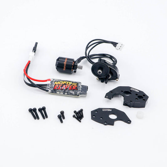 Mofo RC | NanoBeast 3200kv Brushless Motor/Reaper ESC/Standard LCG Mount + Transmission (For Axial® SCX24™/AX24™)