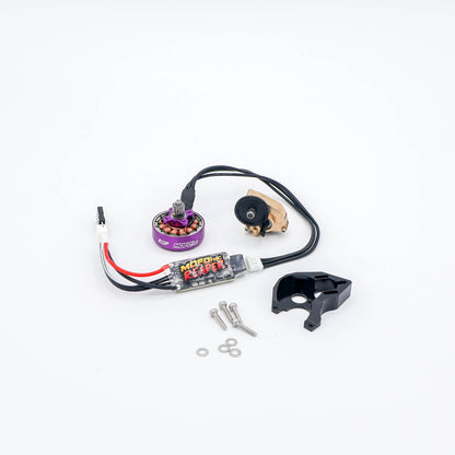 Mofo RC | ROP 3400Kv Brushless Pancake Motor/Reaper ESC/Mount + Transmission Combos- (For Axial® SCX24™/AX24™)