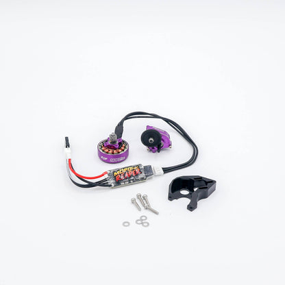 Mofo RC | ROP 3400Kv Brushless Pancake Motor/Reaper ESC/Mount + Transmission Combos- (For Axial® SCX24™/AX24™)