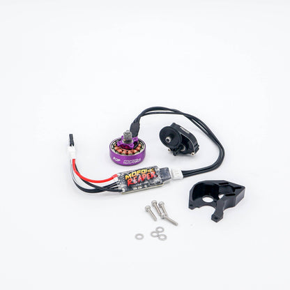 Mofo RC | ROP 3400Kv Brushless Pancake Motor/Reaper ESC/Mount + Transmission Combos- (For Axial® SCX24™/AX24™)