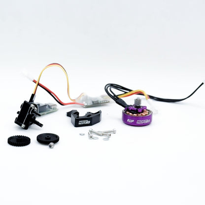 Mofo RC | ROP 3400Kv Brushless Pancake Motor/ESC/Mount + Transmission Combos- (For Axial® SCX24™/AX24™)