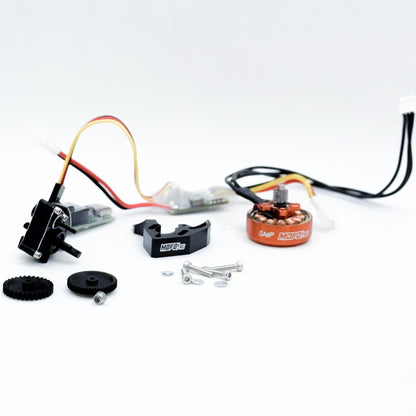 Mofo RC | SMP 1700Kv Brushless Pancake Motor/ESC/Mount + Transmission Combos- (For Axial® SCX24™/AX24™)