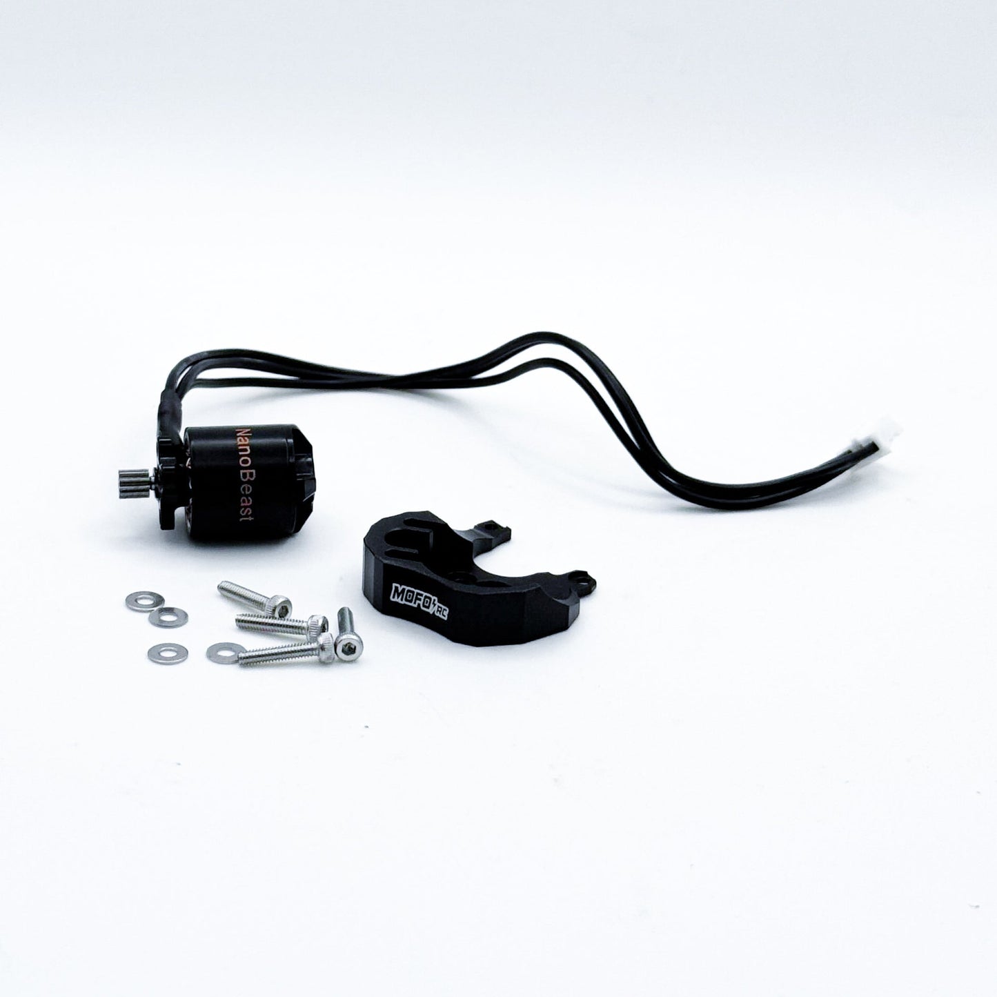 Mofo RC | NanoBeast 3200kv Brushless Motor + Forward Facing Mount (For Axial® SCX24™/AX24™)