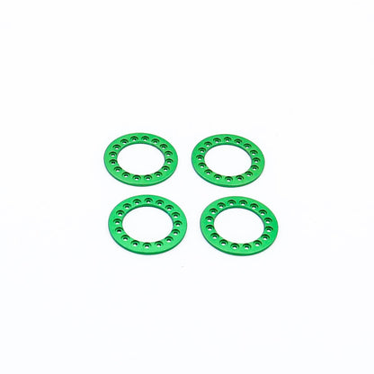 Mofo RC | UPW 16 Hole Machined Color Anodized Beadlock Ring Sets