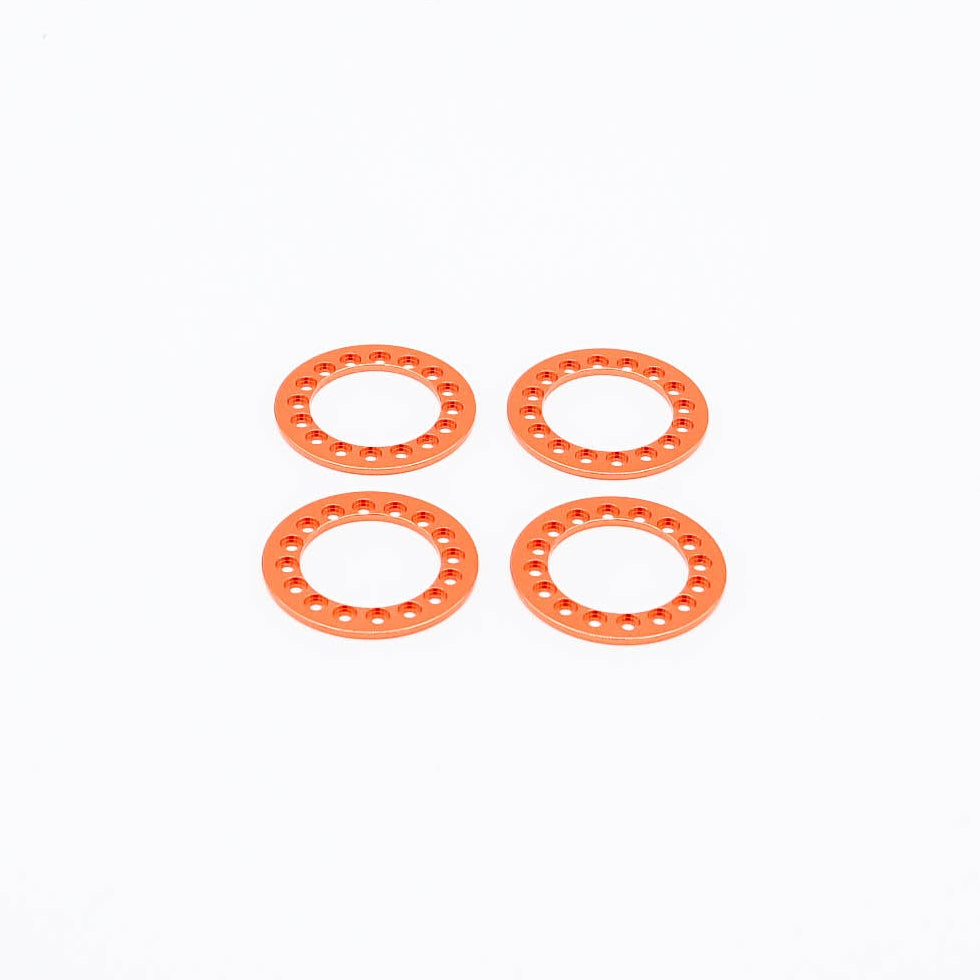 Mofo RC | UPW 16 Hole Machined Color Anodized Beadlock Ring Sets