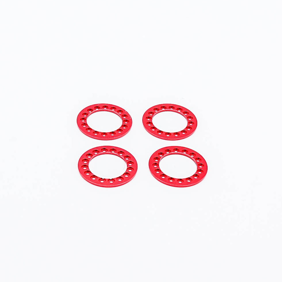 Mofo RC | UPW 16 Hole Machined Color Anodized Beadlock Ring Sets