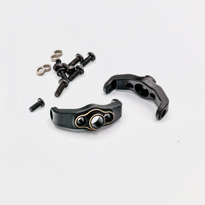 Mofo RC | Black Brass C-Hubs for X15 Axles & Traxxas® TRX-4M™ - Upgrade Part