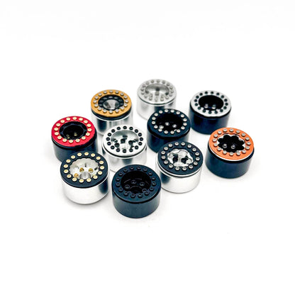 Mofo RC | UPW 1.0" Ultra Premium Bead Lock Wheels - Build-A-Wheel (Colored Rings)