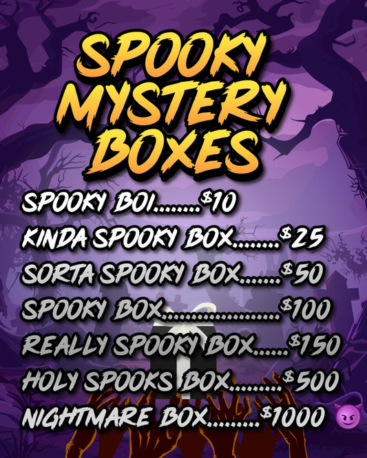 Spooky Mystery Boxes - Trick or Treating