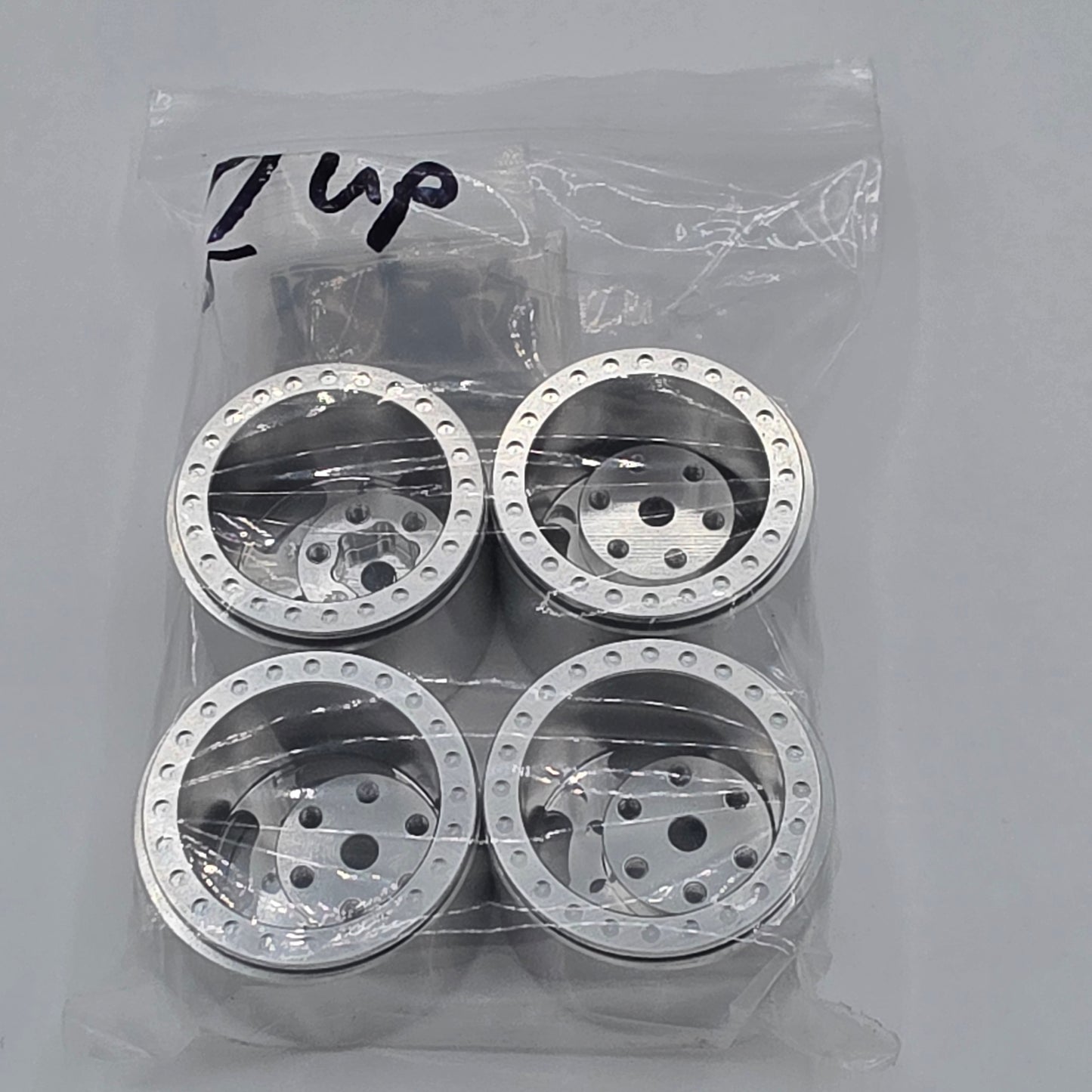 Island spacers kit for DDP and UPW wheels — brass finish