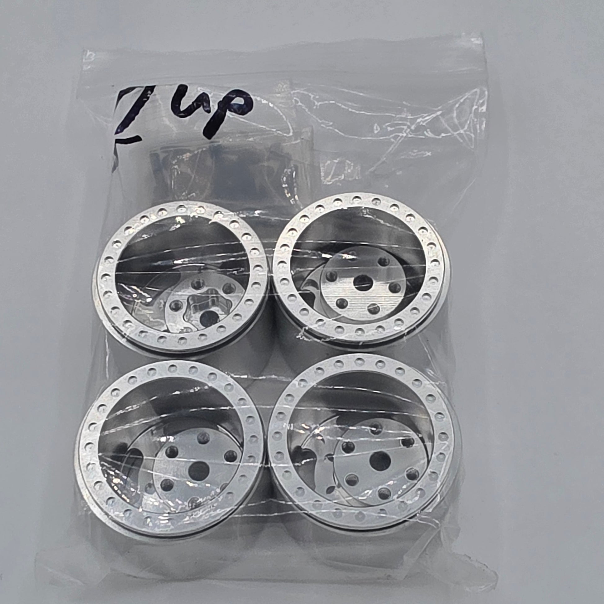 Island spacers kit for DDP and UPW wheels — brass finish