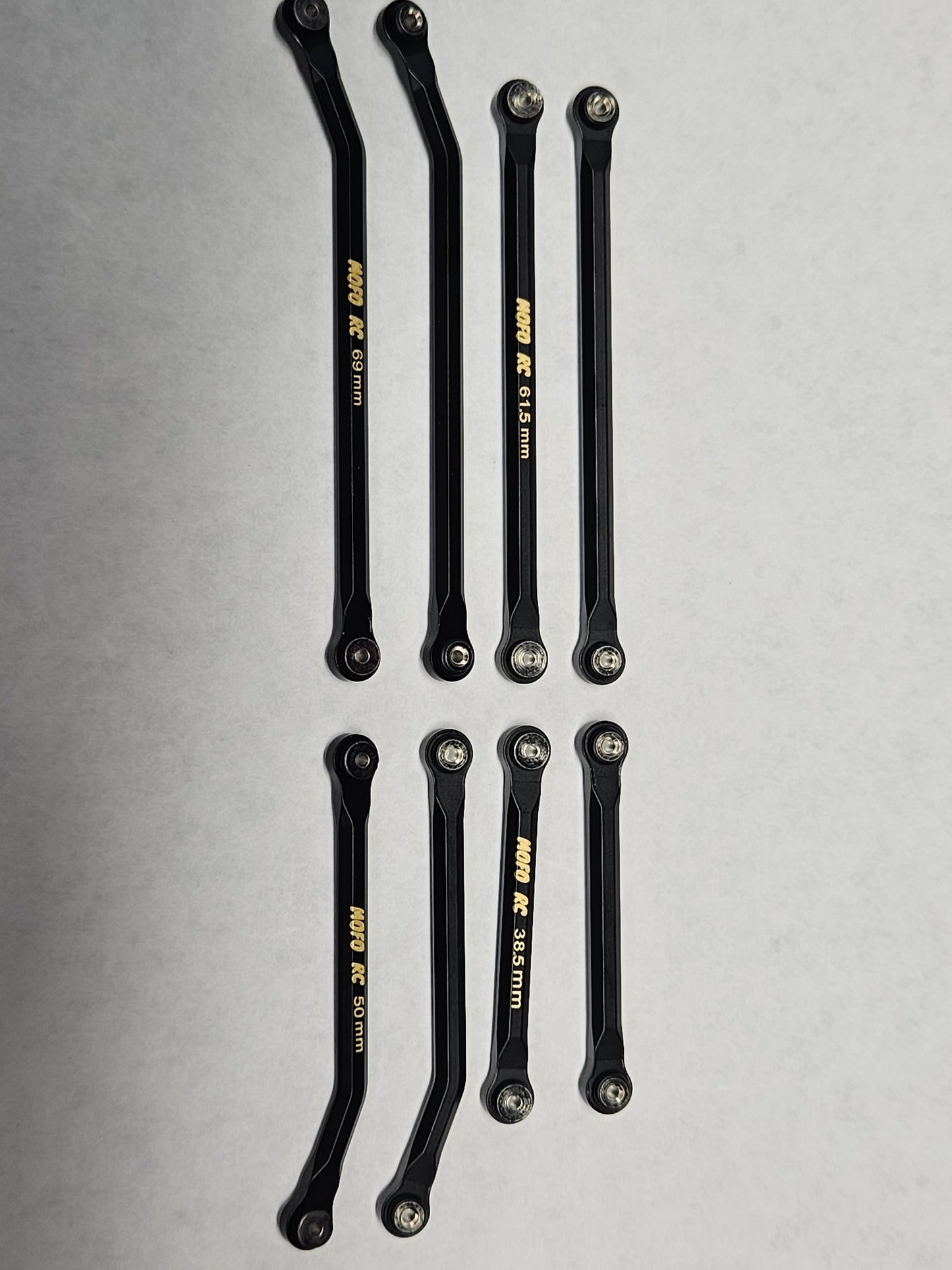 High Clearance Black brass v2 4 link kit for scx24