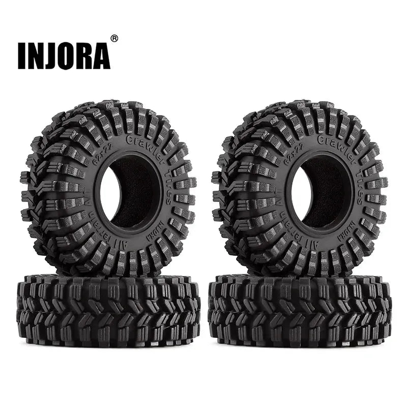 INJORA King Trekker 1.0" A/T Tires (4) (62*22mm)