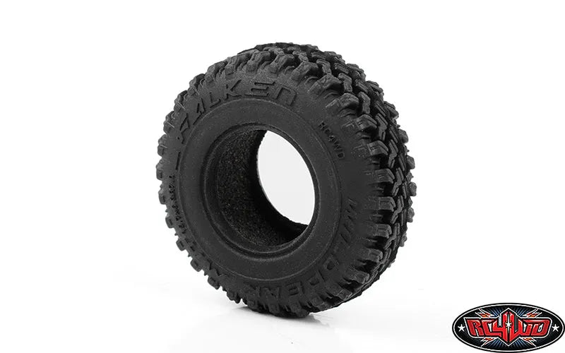 black rc crawler tire falken wildpeak  .7 rc4wd for scx24 