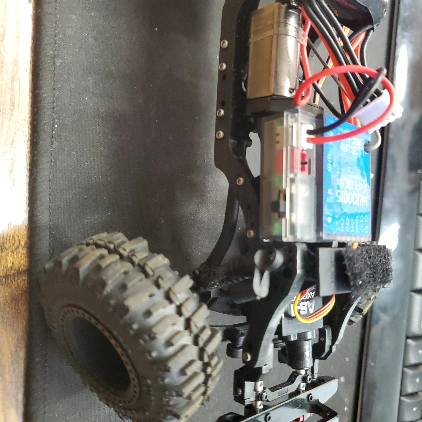 Carbon Fiber Gladiator LCG scx24 chassis - Mofo Rc