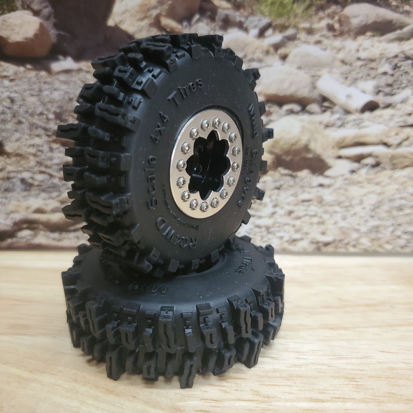 Rc4wd Mud slinger 61x21mm 1.0" tires