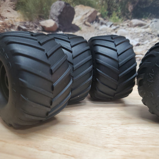 Monster Truck Tires and wheels Mofo MT for 24th scale and 18th scale RC