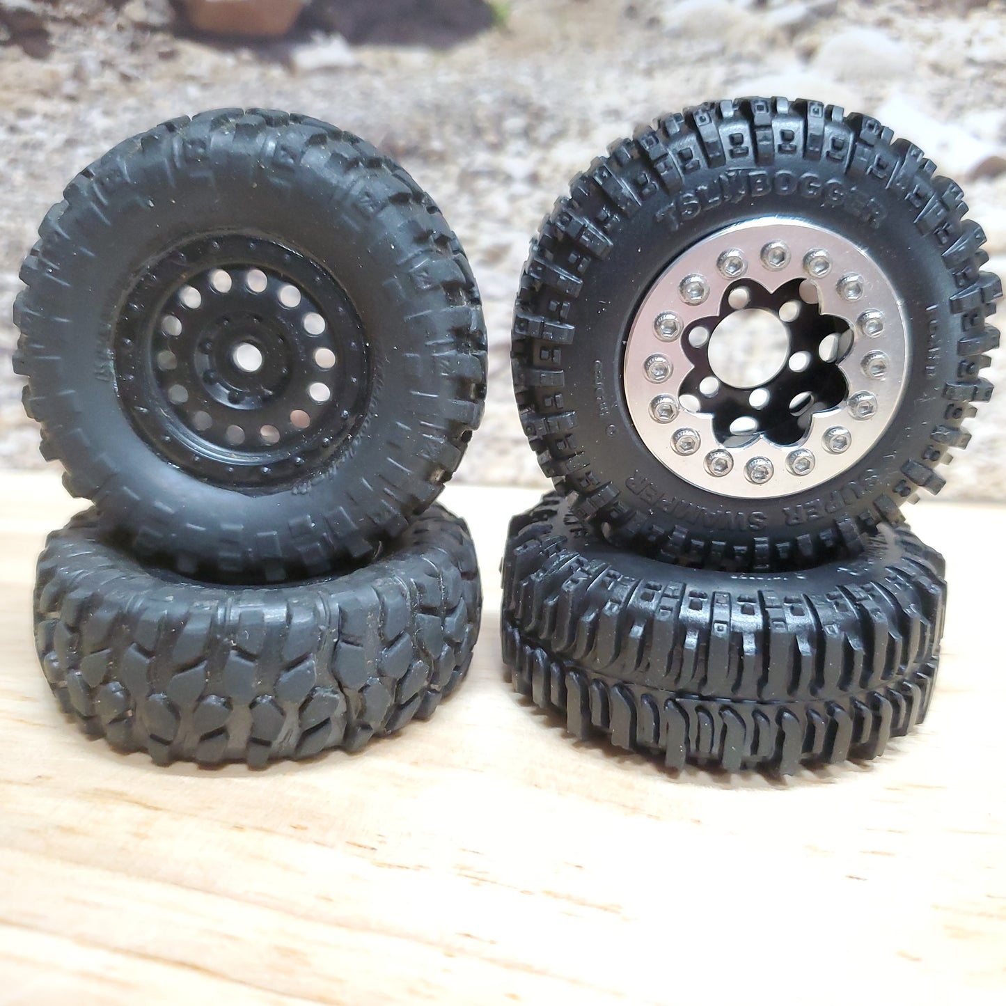 Rc4wd smaller Bogger 1.0" tires