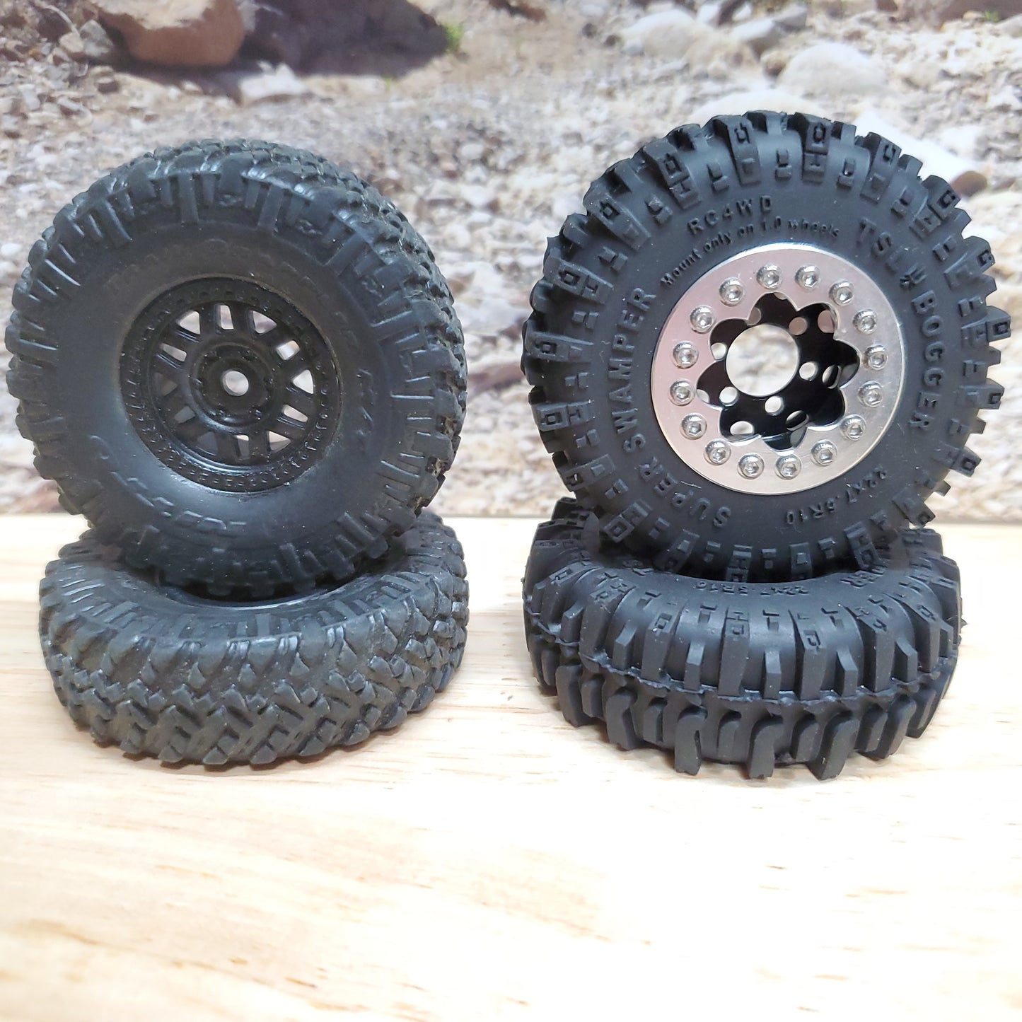 Rc4wd Bigger Bogger 1.0" tires