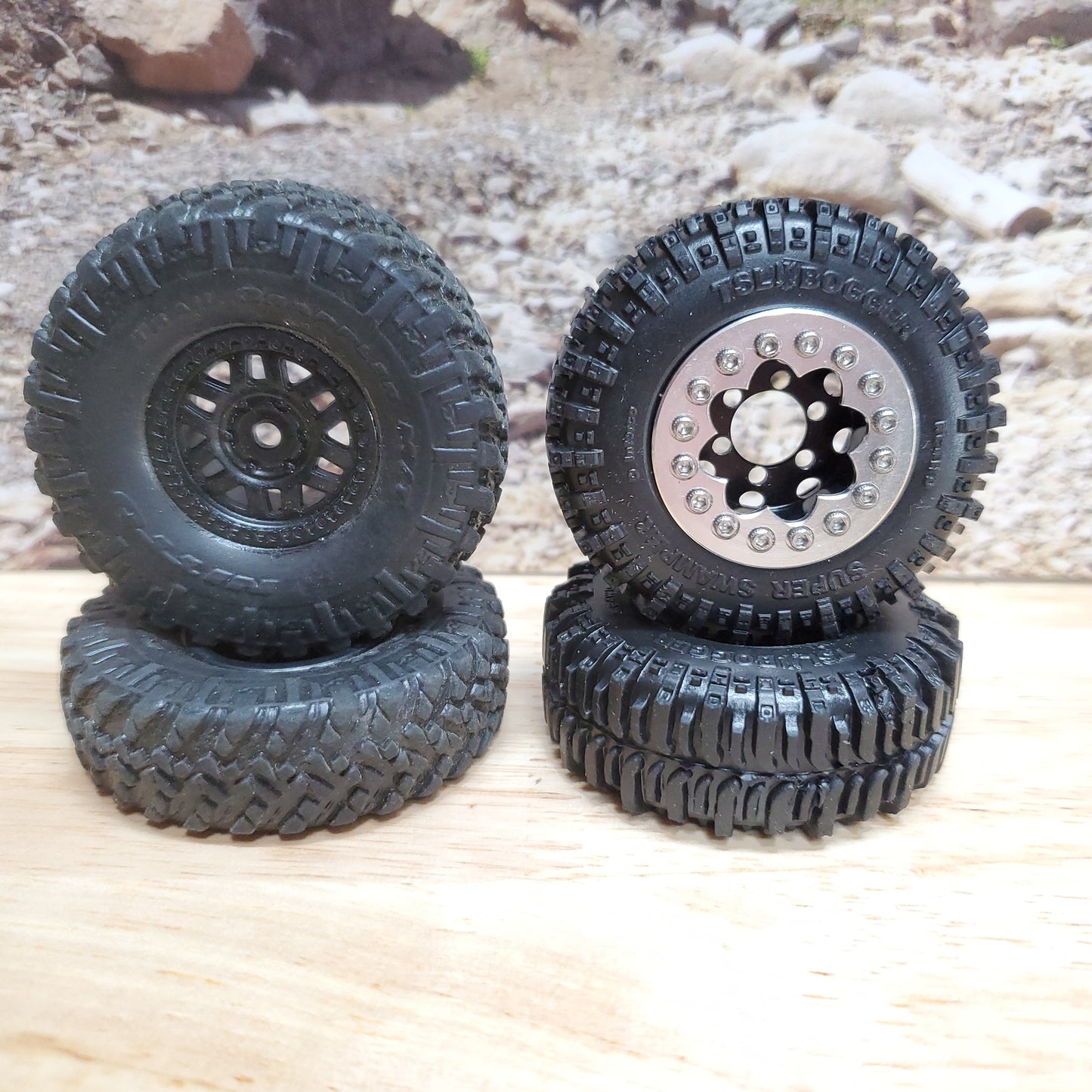 Rc4wd smaller Bogger 1.0" tires