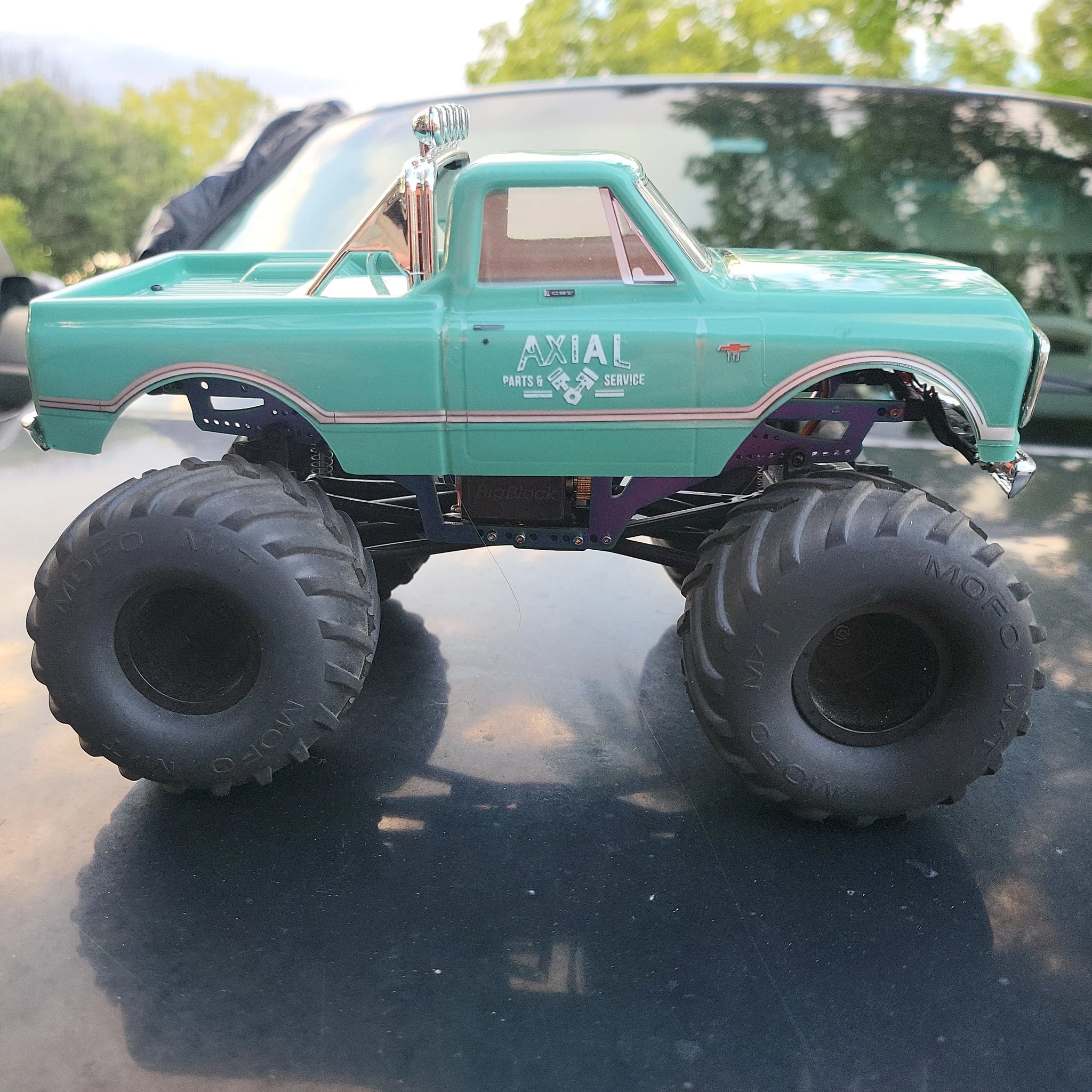 Hijacker Rc Car Ti-Jacker Chassis Kit Titanium lift chassis / MT – Mofo Rc