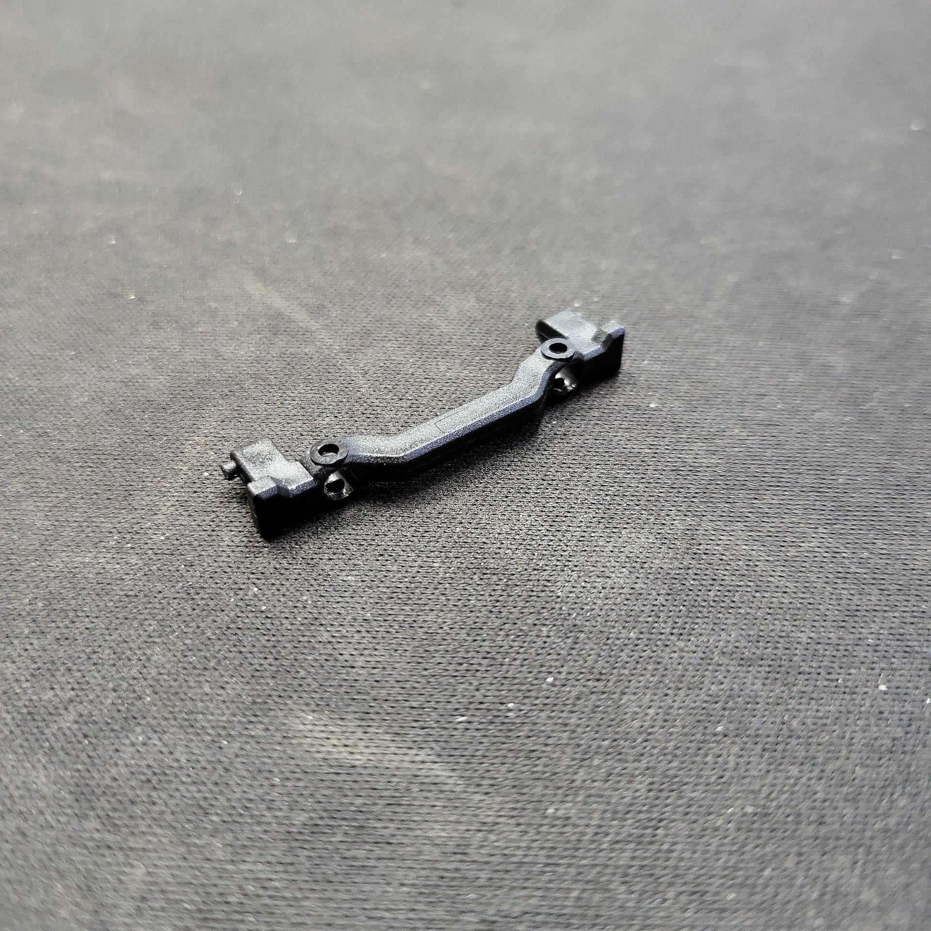 43mm Mount Bumper Billet Machined Alloy Front Bumper W/LED (2) For Axial SCX -10, Dingo 2 LED Light Bumper
